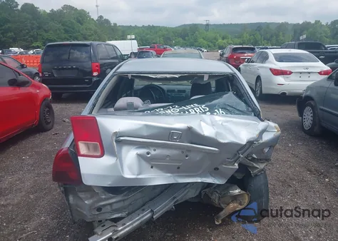 2002 Honda Civic Ex from USA, damaged, VIN 1HGES26752L043137